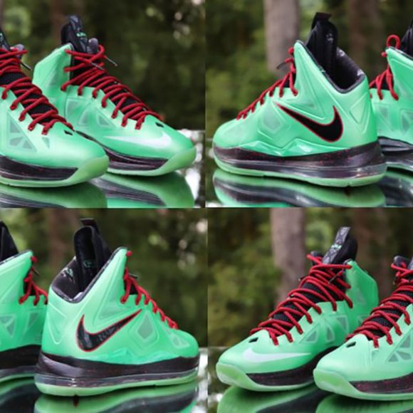 Nike LeBron 10 X Cutting Jade Men\'s Size 8.5 main image 5